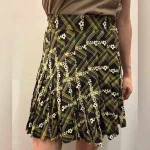 Urban Outfitters green pleated skirt - new with tags - size XS
